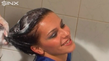 Housemates Enjoy Clothed Bath Shampoo Sessions Screencap 33 on sinx.preview.netperv.com