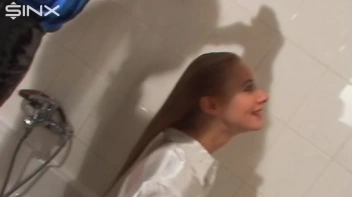 Housemates Enjoy Clothed Bath Shampoo Sessions Screencap 4 on sinx.preview.netperv.com