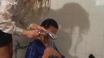 Housemates Enjoy Clothed Bath Shampoo Sessions Screencap 52 on sinx.preview.netperv.com