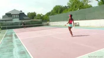 Tennis Court Pounding Screencap 7 on sinx.preview.netperv.com