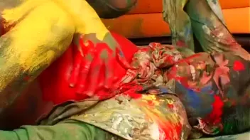 Smearing Paint All Over Each Other Screencap 88 on sinx.preview.netperv.com