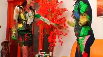 Smearing Paint All Over Each Other Screencap 37 on sinx.preview.netperv.com