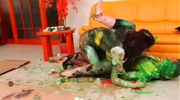 Smearing Paint All Over Each Other Screencap 51 on sinx.preview.netperv.com