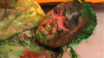 Smearing Paint All Over Each Other Screencap 54 on sinx.preview.netperv.com