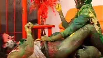 Smearing Paint All Over Each Other Screencap 66 on sinx.preview.netperv.com