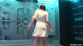 Cute chicks party underneath the club shower Screencap 40 on sinx.preview.netperv.com