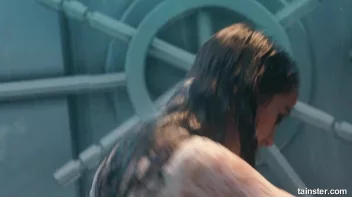 Cute chicks party underneath the club shower Screencap 76 on sinx.preview.netperv.com