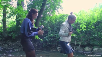 Clothed Babes Get Drenched And Catfight In Stream Screencap 13 on sinx.preview.netperv.com