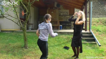 Catfighting Babes Tear Clothes And Get Wet In Pool Screencap 44 on sinx.preview.netperv.com