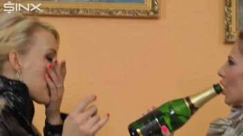 Stunning Babes Enjoy Some Bubbly Swapping Screencap 24 on sinx.preview.netperv.com