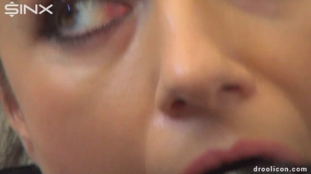 Leashed Brunette Drools While Humiliated With Ball Gag Screencap 45 on sinx.preview.netperv.com