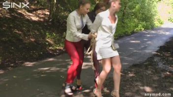 Muddy Catfight Ruins White Designer Suit - Cam 2 Screencap 5 on sinx.preview.netperv.com