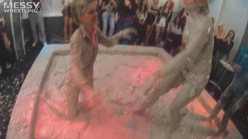 Messy Wrestling: Dirty Up Those Denim Shorts In The Mud! Screencap 15 on sinx.preview.netperv.com