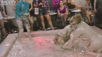 Messy Wrestling: Dirty Up Those Denim Shorts In The Mud! Screencap 61 on sinx.preview.netperv.com