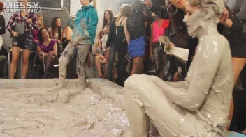 Messy Wrestling: Dirty Up Those Denim Shorts In The Mud! Screencap 64 on sinx.preview.netperv.com