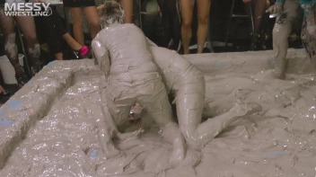 Messy Wrestling: Dirty Up Those Denim Shorts In The Mud! Screencap 74 on sinx.preview.netperv.com