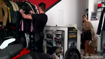 Biker Piss Threesome Screencap 2 on sinx.preview.netperv.com