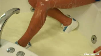 Fully Clothed Eurobabe Milk Bath Screencap 11 on sinx.preview.netperv.com