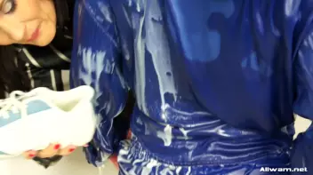 Fully Clothed Eurobabe Milk Bath Screencap 29 on sinx.preview.netperv.com