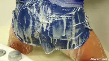 Fully Clothed Eurobabe Milk Bath Screencap 43 on sinx.preview.netperv.com