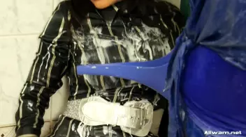 Fully Clothed Eurobabe Milk Bath Screencap 51 on sinx.preview.netperv.com