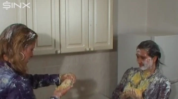Playful WAM Babes Splosh With Puddings Screencap 31 on sinx.preview.netperv.com
