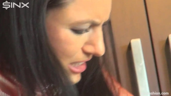 Leggy Brunette Rips Her Clothes Off Screencap 27 on sinx.preview.netperv.com