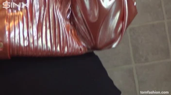 Leggy Brunette Rips Her Clothes Off Screencap 9 on sinx.preview.netperv.com