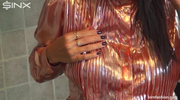 Leggy Brunette Rips Her Clothes Off Screencap 12 on sinx.preview.netperv.com