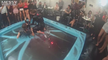 Messy Wrestling: Lost Footage Found! 2 In-Your-Face Oil Matches 4 The Price Of 1! Action Cam Footage! Screencap 86 on sinx.preview.netperv.com