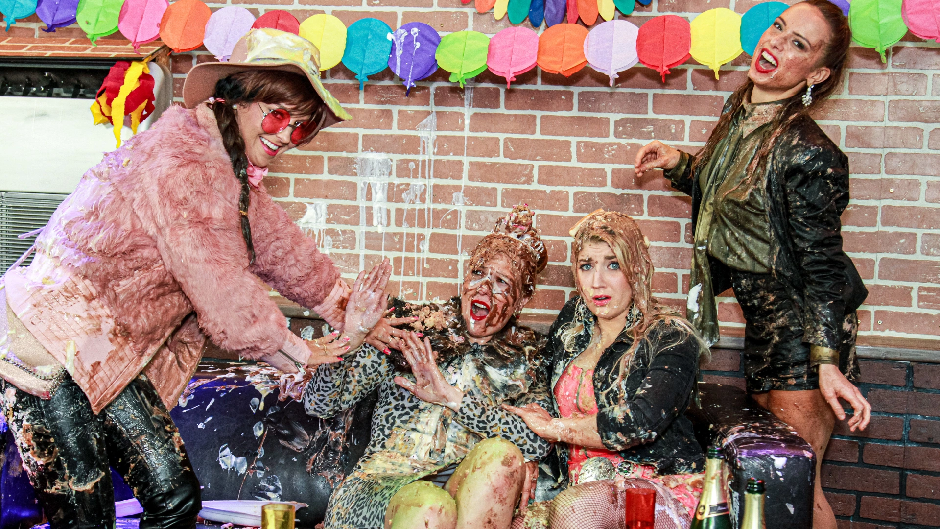 Cream Flans Make The Party Even Messier! on sinx.preview.netperv.com