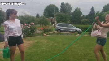 Water The Flowers, Then The Eurobabes! Screencap 13 on sinx.preview.netperv.com