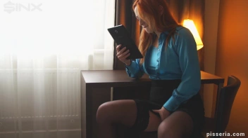 Redhead Babe Drenches Herself In Piss Screencap 5 on sinx.preview.netperv.com