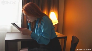 Redhead Babe Drenches Herself In Piss Screencap 1 on sinx.preview.netperv.com