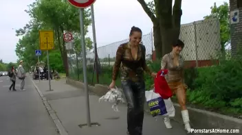 Two Honies Have A Honey Picnic Screencap 84 on sinx.preview.netperv.com