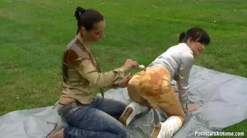 Two Honies Have A Honey Picnic Screencap 46 on sinx.preview.netperv.com