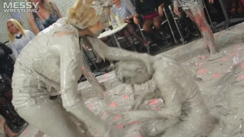 Messy Wrestling:  Mad Mud Bitches Rock The Ring Like Animals In Heat! Screencap 12 on sinx.preview.netperv.com