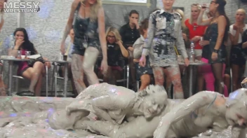 Messy Wrestling:  Mad Mud Bitches Rock The Ring Like Animals In Heat! Screencap 24 on sinx.preview.netperv.com