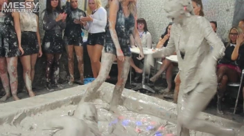 Messy Wrestling:  Mad Mud Bitches Rock The Ring Like Animals In Heat! Screencap 31 on sinx.preview.netperv.com