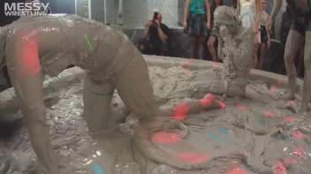 Messy Wrestling:  Mad Mud Bitches Rock The Ring Like Animals In Heat! Screencap 34 on sinx.preview.netperv.com