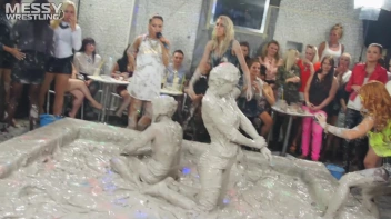 Messy Wrestling:  Mad Mud Bitches Rock The Ring Like Animals In Heat! Screencap 38 on sinx.preview.netperv.com