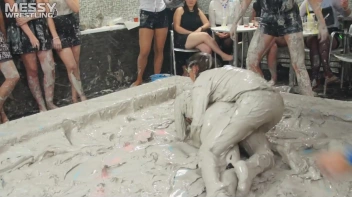 Messy Wrestling:  Mad Mud Bitches Rock The Ring Like Animals In Heat! Screencap 47 on sinx.preview.netperv.com