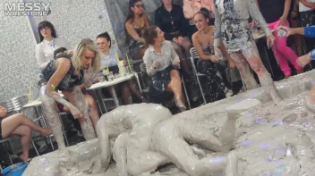 Messy Wrestling:  Mad Mud Bitches Rock The Ring Like Animals In Heat! Screencap 51 on sinx.preview.netperv.com