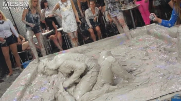 Messy Wrestling:  Mad Mud Bitches Rock The Ring Like Animals In Heat! Screencap 67 on sinx.preview.netperv.com