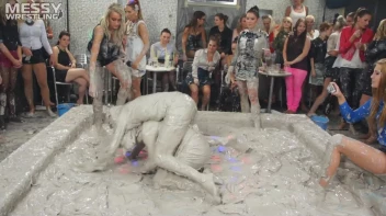 Messy Wrestling:  Mad Mud Bitches Rock The Ring Like Animals In Heat! Screencap 68 on sinx.preview.netperv.com