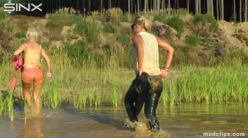 Mud Wrestling Catfighting Babes Dirty Dunking - Cam 2 Screencap 17 on sinx.preview.netperv.com