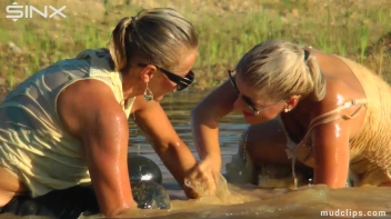Mud Wrestling Catfighting Babes Dirty Dunking - Cam 2 Screencap 32 on sinx.preview.netperv.com