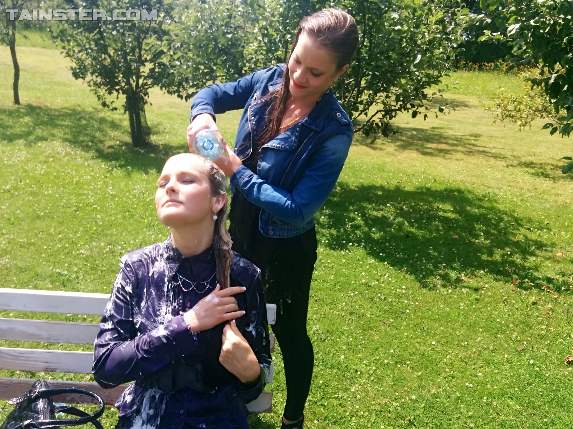 Washing Their Hair Anywhere and Everywhere on sinx.preview.netperv.com