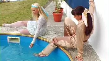 Cool Water Massages Their Fully Clothed Bodies Screencap 3 on sinx.preview.netperv.com