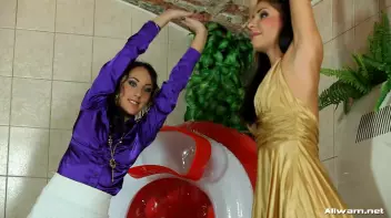 Shiny Satin Pool Pal Freaks Screencap 5 on sinx.preview.netperv.com